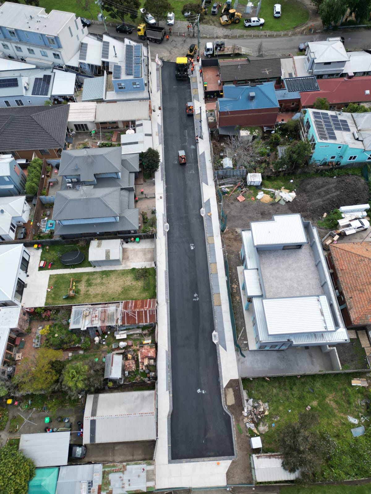 Road Construction of Avoca Street